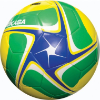 Mikasa SCE Soccer Ball - Blue/Green/Yellow (Size 4)